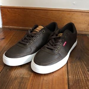 brand new leather levis shoes